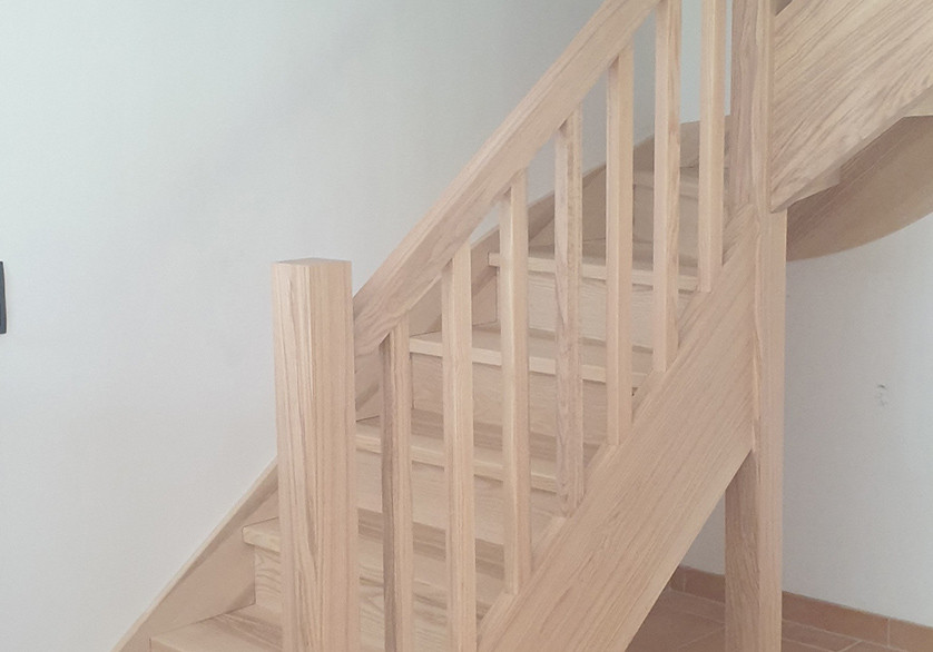escalier 3d bois atelier usinage hasparren